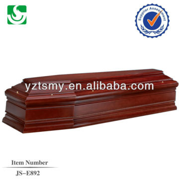 professional lining decoration for mahogany coffin